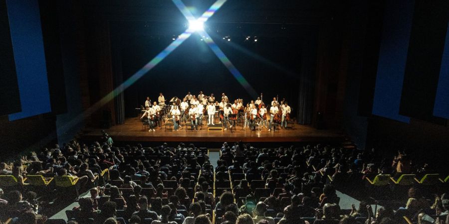 Banner notícia - OSBA Na Estrada Camaçari - Foto Caio Lírio