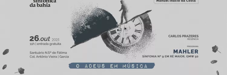 OSBA apresenta a Nona Sinfonia de Mahler em concerto gratuito