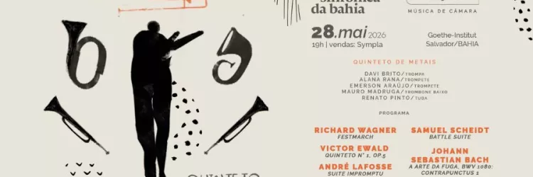 Banner notícia OSBA Quinteto de Metais 2026