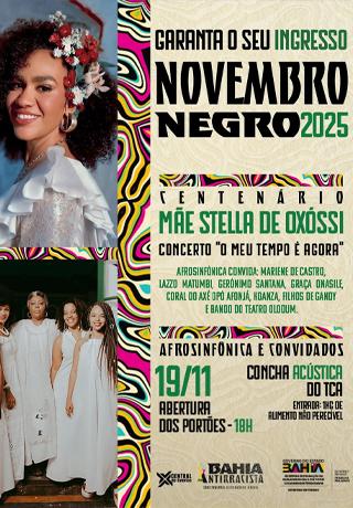 Novembro Negro 2025: Centenário Mãe Stella de Oxóssi
