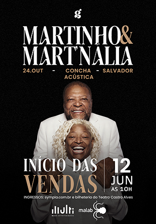 Martinho da Vila e Mart'nália - turnê "Pai e Filha"