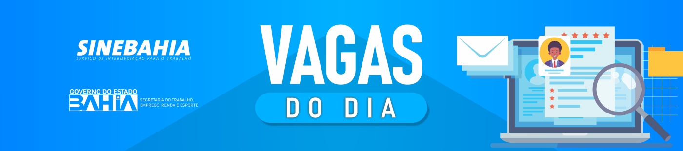 Vagas do dia 