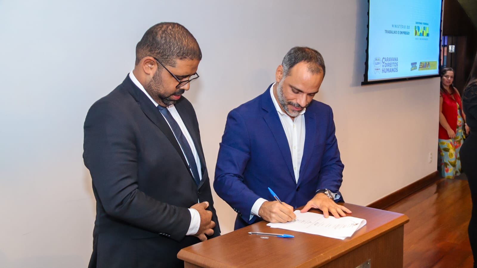 assinatura de termo de cooperação técnica
