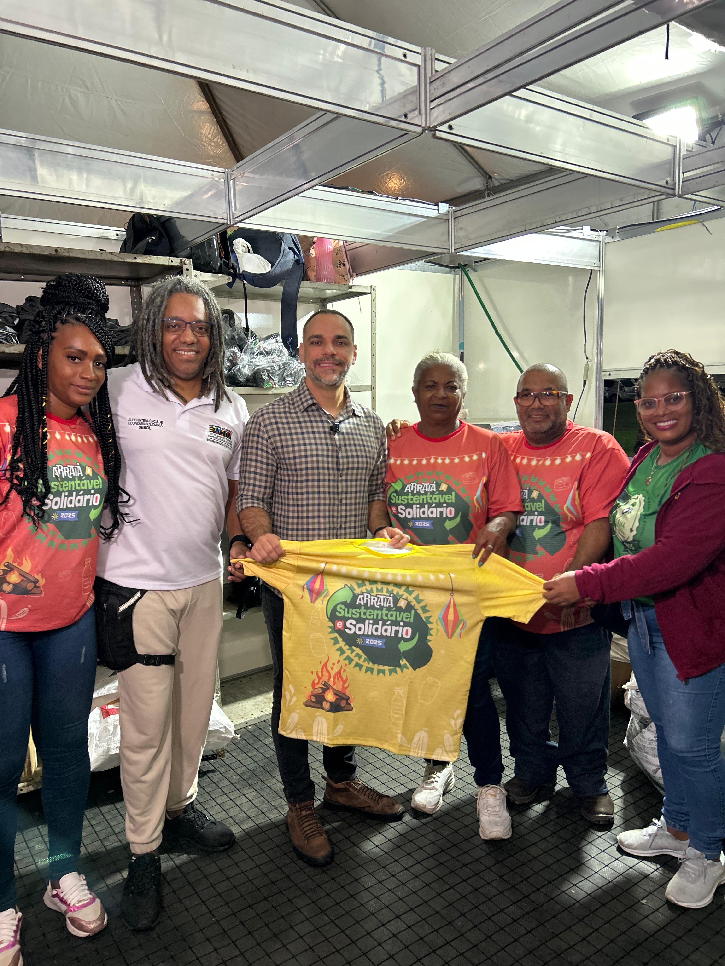 catadores no São João da Bahia, Parque de Exposições