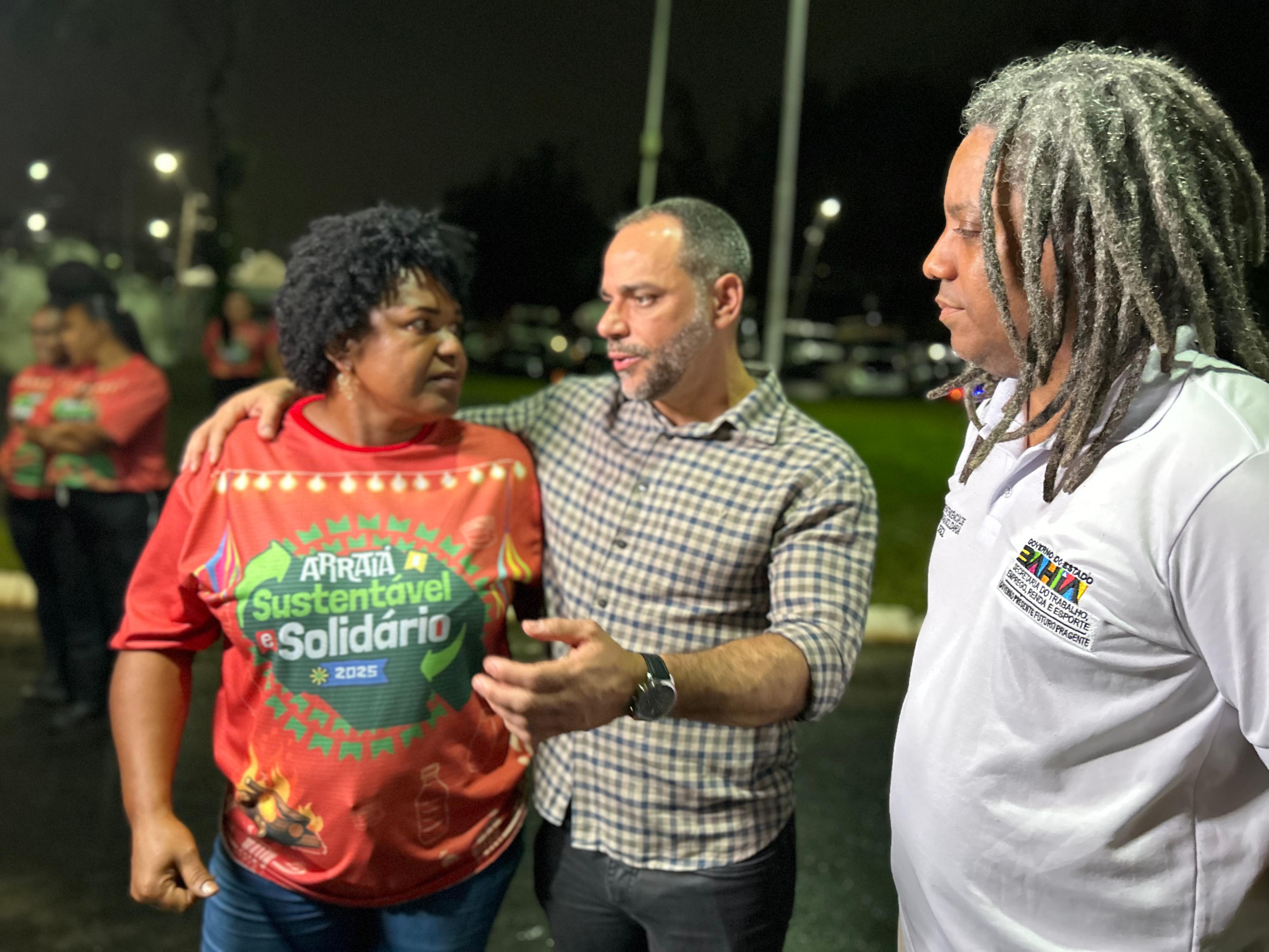 catadores no São João da Bahia, Parque de Exposições