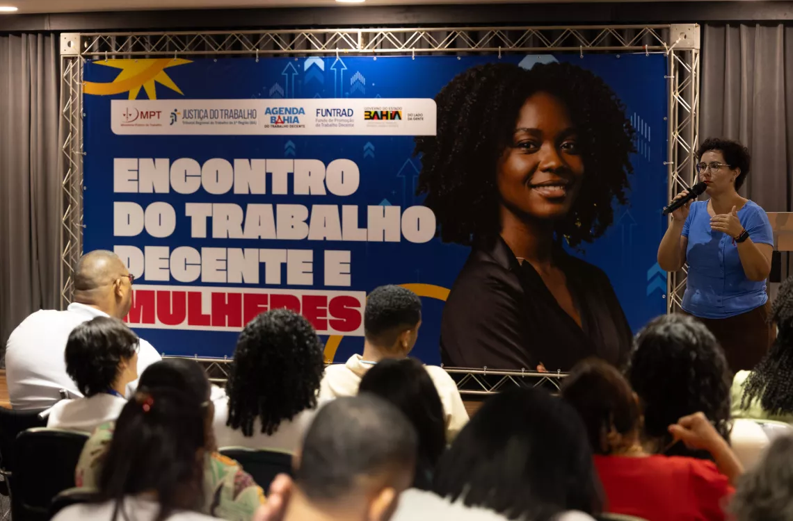 Encontro do Trabalho Decente Mulheres