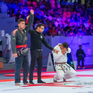 Igor Nogueira, atleta da modalidade parajiu-jitsu