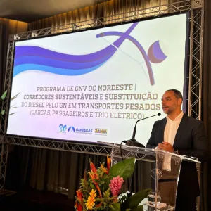 Secretário no evento da Bahiagas