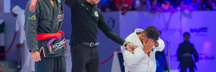 Igor Nogueira, atleta da modalidade parajiu-jitsu