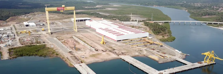 estaleiro enseada Paraguaçu