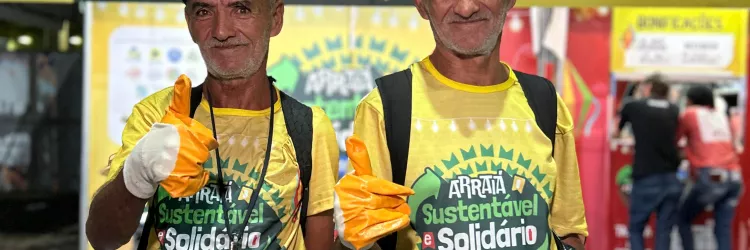 catadores no São João