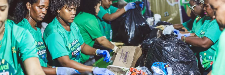 catadores no São João