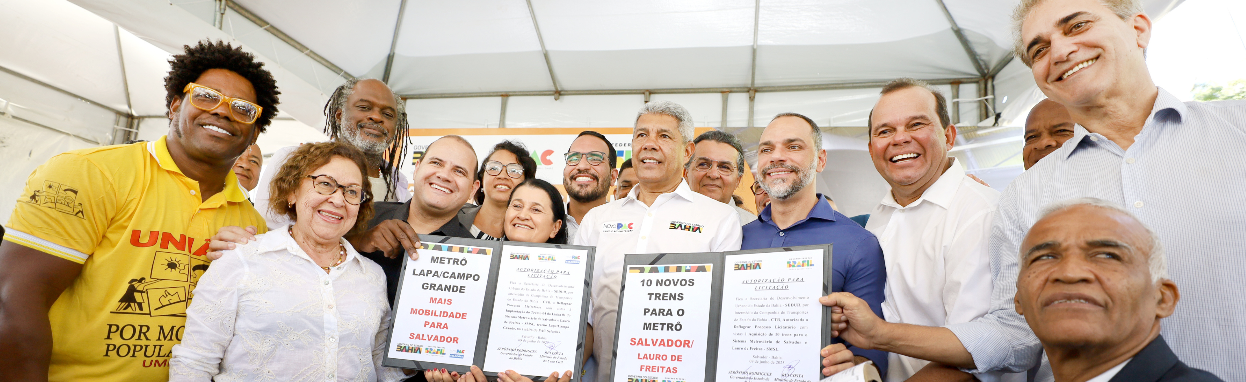 Governo do Estado autoriza licitações para obras e compra de trens do Tramo IV do Metrô de Salvador