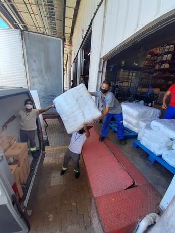 CCR Metrô Baha doa 750k EPIs