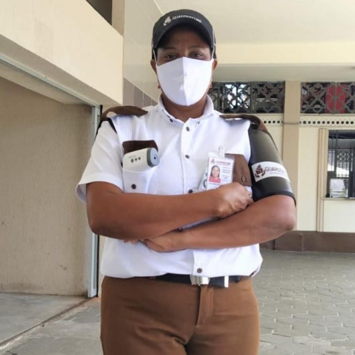 Ana Maria trabalha há cinco anos na CTB na função de segurança.