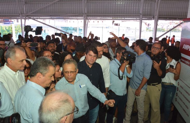 Governador Rui Costa e Presidente da CTB Eduardo Copello