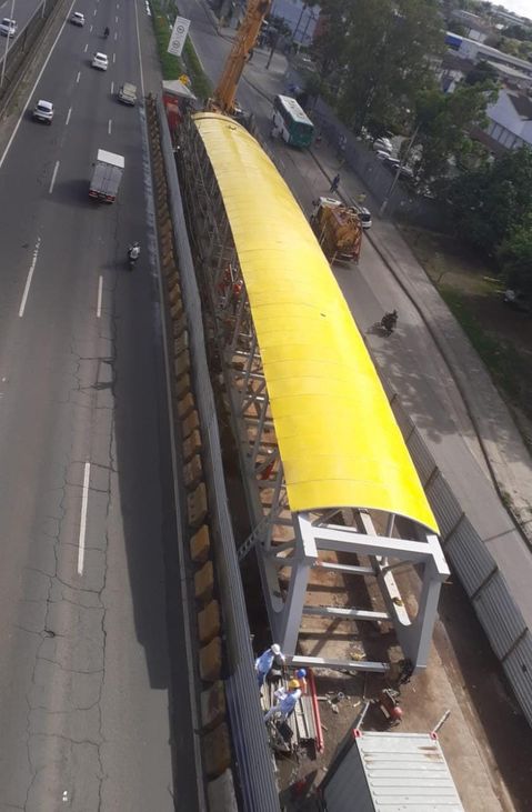 Desvio temporário no tráfego de veículos na BR-324