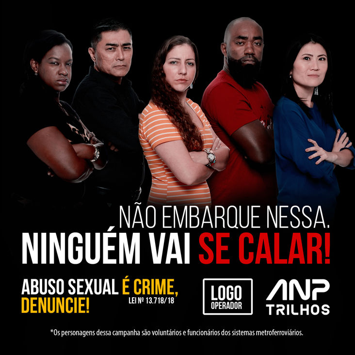 ANPTrilhos lança campanha contra o abuso sexual