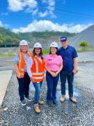 Visita às obras VLT