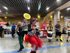 Carnaval no Metrô