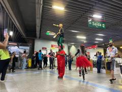 Carnaval no Metrô