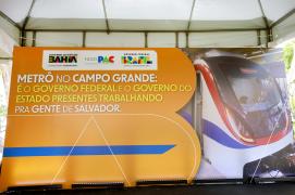 Governo do Estado autoriza licitações para obras e compra de trens do Tramo IV do Metrô de Salvador