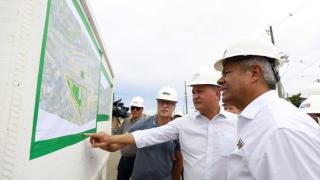 Obras do VLT avançam e Governo do Estado autoriza novas etapas