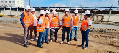 Visita em pontos estratégicos das obras do VLT no Trecho 1