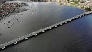 Ponte São João, no Subúrbio Ferroviário, passa por um processo de elevação e revitalização para passagem do VLT