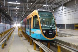 Jerônimo Rodrigues acompanha últimos ajustes nos trens do VLT do Subúrbio