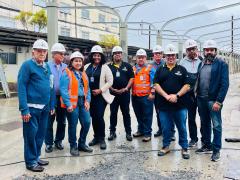 CTB recebe conselheiros do CREA-BA em visita técnica às obras do VLT 