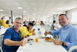 VLT garante alimentação saudável aos trabalhadores e fortalece a agricultura familiar