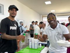 VLT promove almoço solidário para comunidade do Subúrbio de Salvador 