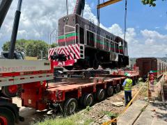 CTB reforça preservação ferroviária com doação de locomotiva e vagão ao município de Marcionílio de Souza