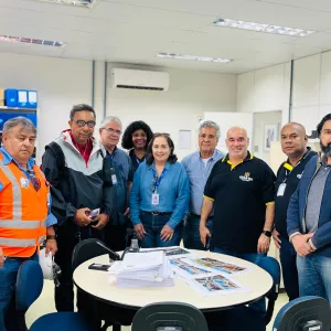 CTB recebe conselheiros do CREA-BA em visita técnica às obras do VLT 