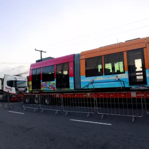 Trem do VLT chega em Salvador