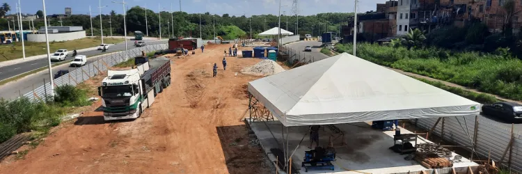 Visita técnica em obras de mobilidade urbana do Estado