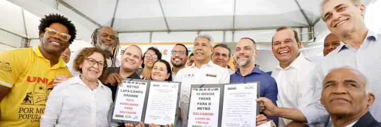 Governo do Estado autoriza licitações para obras e compra de trens do Tramo IV do Metrô de Salvador