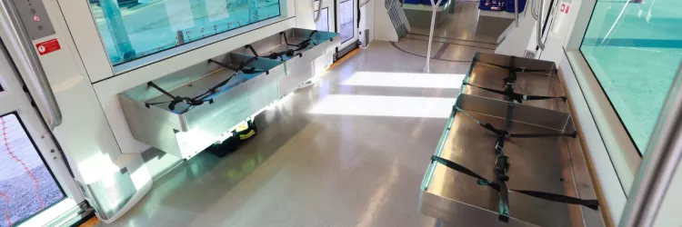 Pescadores e marisqueiras terão vagão exclusivo no VLT para transporte de pescados