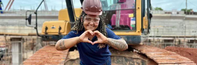 Especial Mês da Mulher: Protagonismo feminino marca avanço das obras do VLT