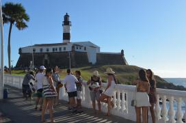 Turista no Farol da Barra Foto Daniel  Meira  (119).JPG