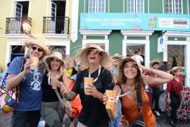 Turistas nacionais e estrangeiros aprovam São João da Bahia no Pelourinho 3 Turistas nacionais e estrangeiros aprovam São João da Bahia no Pelourinho