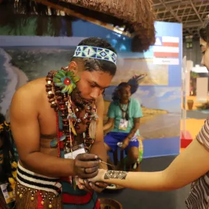 Participantes do Salão Nacional do Turismo se encantam com experiências disponíveis na Bahia