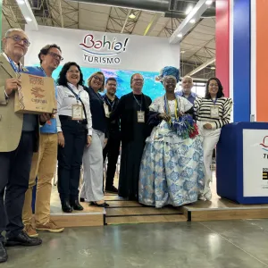 Diversidade baiana é promovida na Feira Internacional de Turismo de Gramado