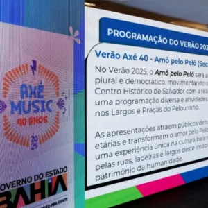 Governo do Estado lança o “Verão Axé 40” com movimentação artística e cultural em Salvador