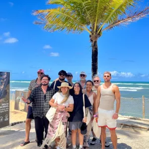 Jornalistas estrangeiros especialistas em turismo LGBT+ conhecem atrativos da Bahia