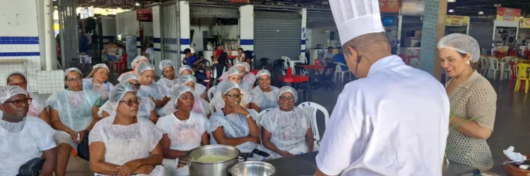 Setur-BA dá continuidade à capacitação turística no Centro de Abastecimento de Paripe
